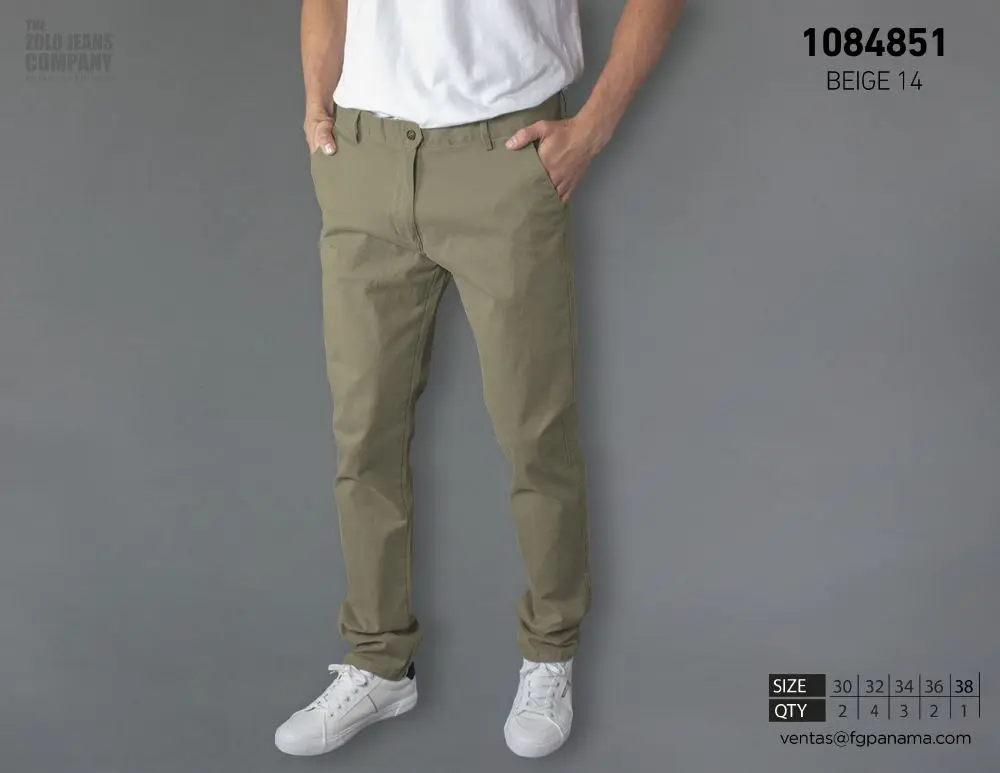 Zolo Jeans Pantalon Hombre