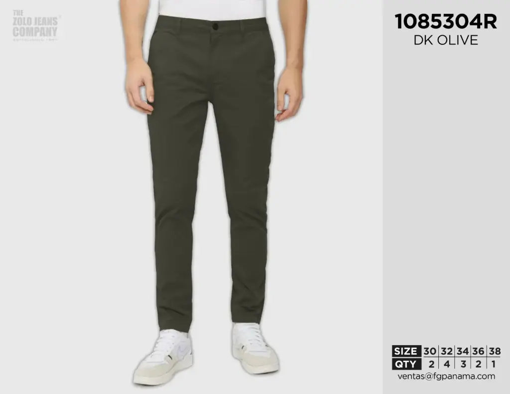 Zolo Jeans Pantalon Hombre