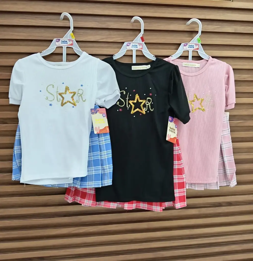 Bebe Crece Conjunto Infantil Niña