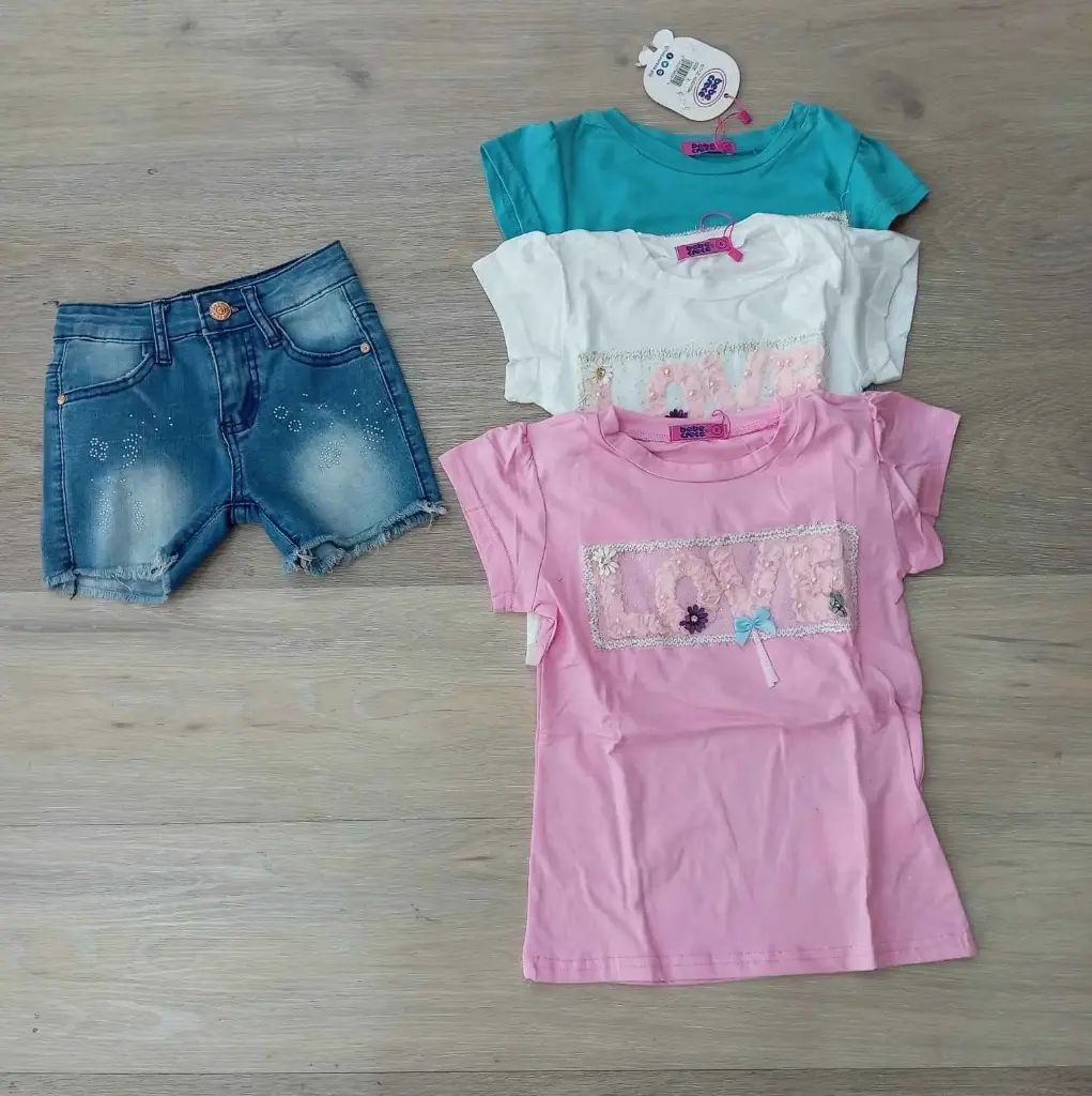 Bebe Crece Conjunto Infantil Niña