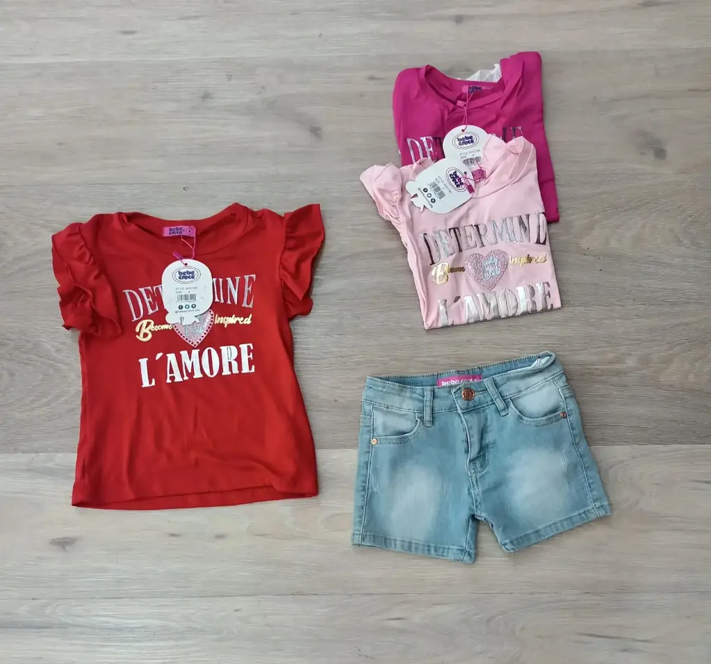 Bebe Crece Conjunto Infantil Niña