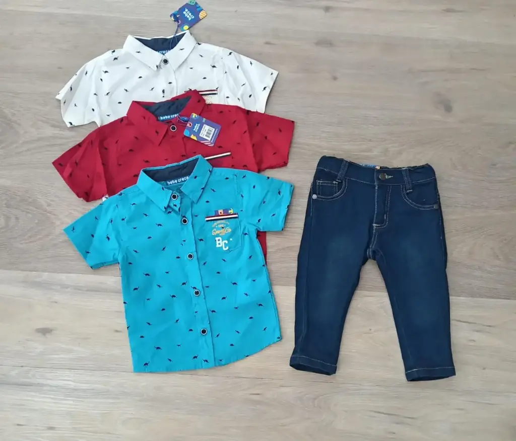 Bebe Crece Conjunto Meses Niño