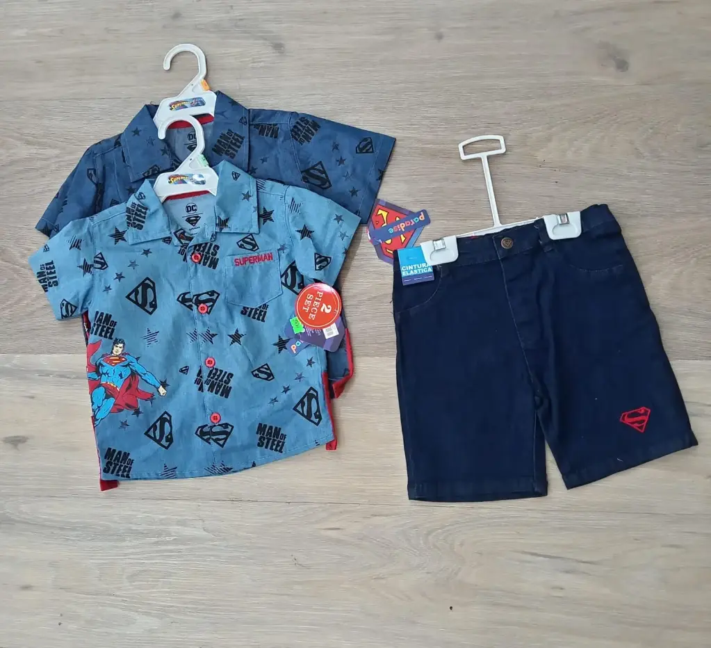 Superman Conjunto Meses Niño