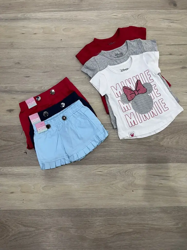 Minnie Conjunto Meses Niña