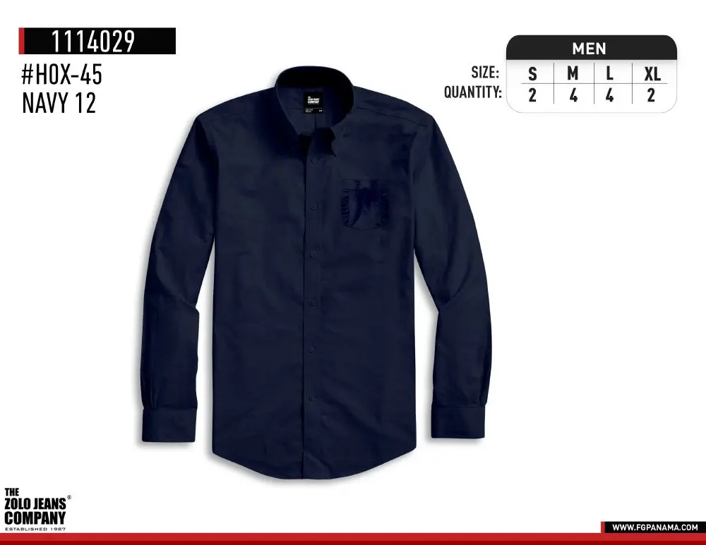 Zolo Jeans Camisa Hombre