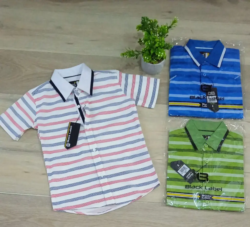 Black Label Camisa Juvenil Niño