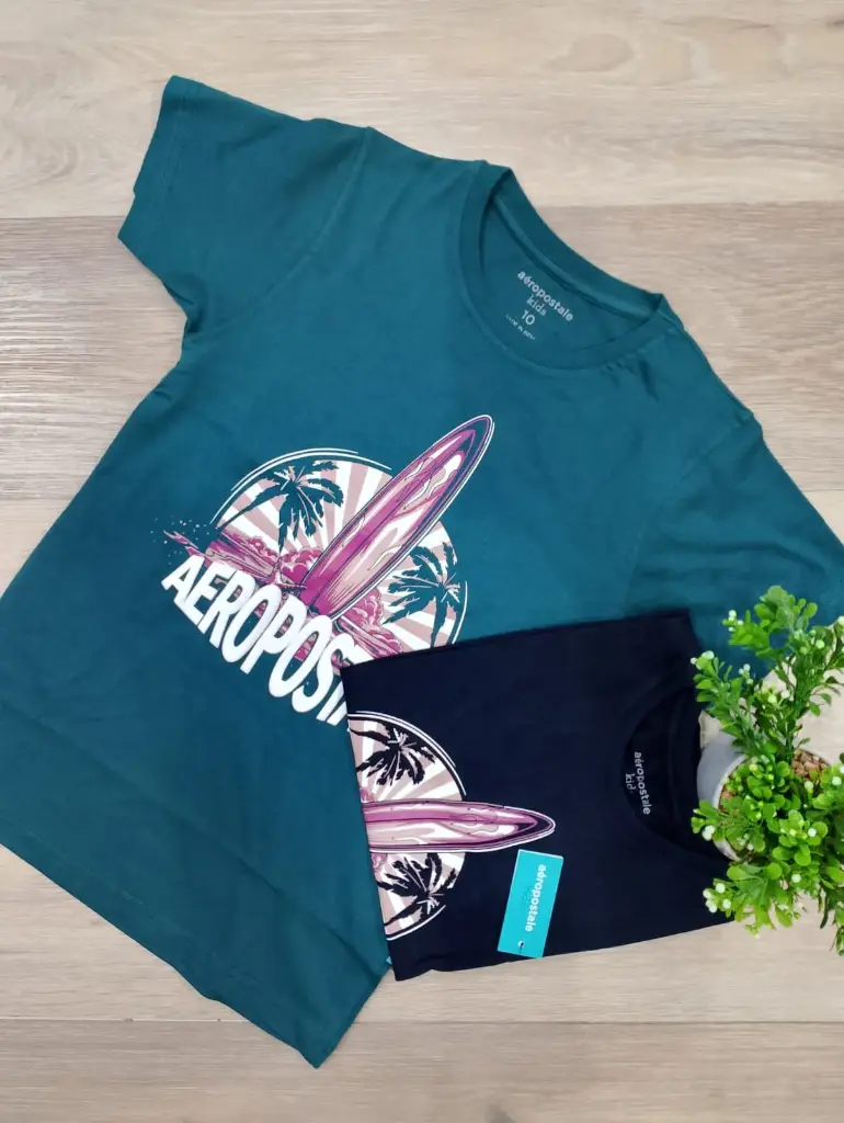 Aeropostale Camiseta Juvenil Niño