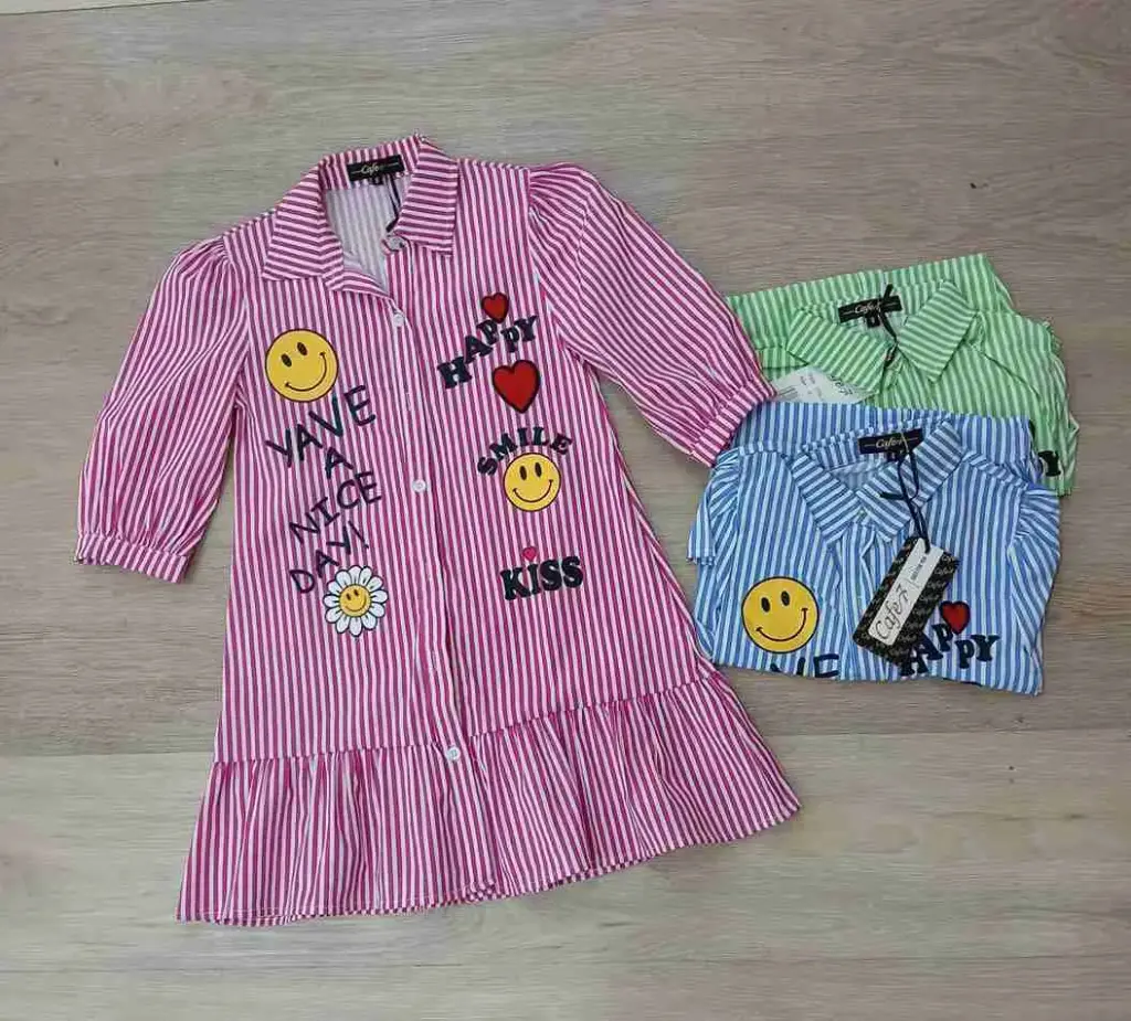 Cafe Siete Vestido Infantil Niña