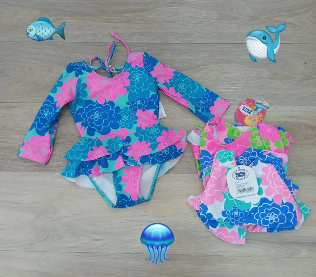 Bebe Crece Traje de Baño Meses Niña