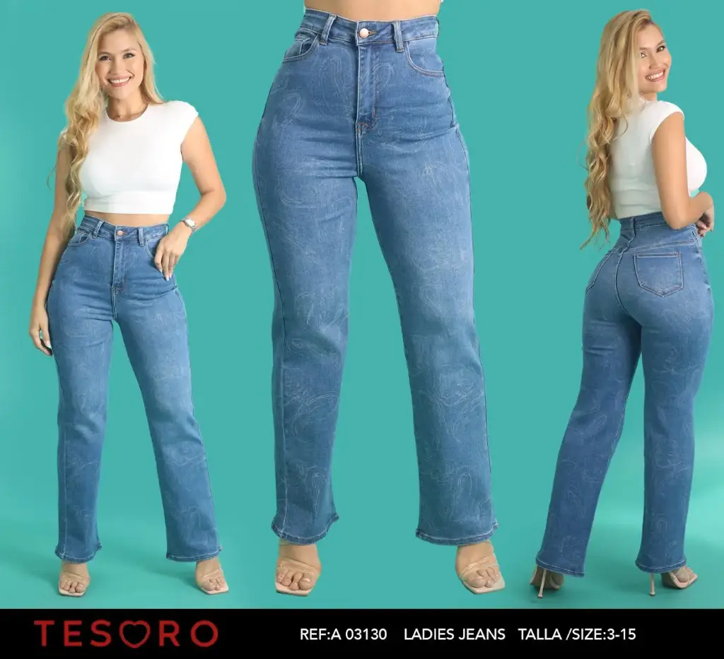 Tesoro Pantalon Jeans Dama