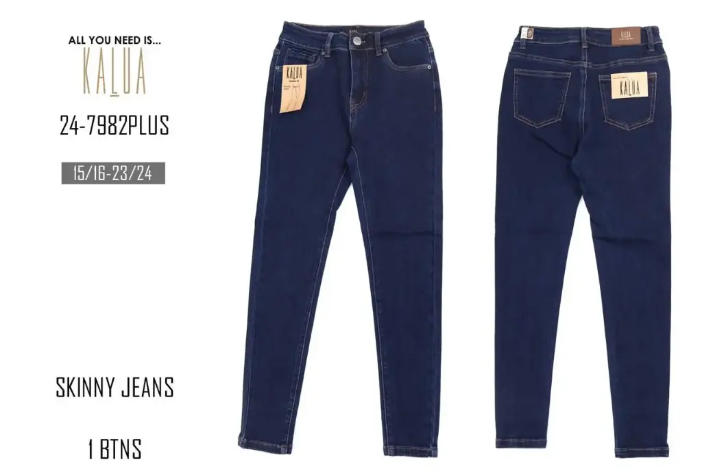Kalua Pantalon Jeans Dama Talla Especial