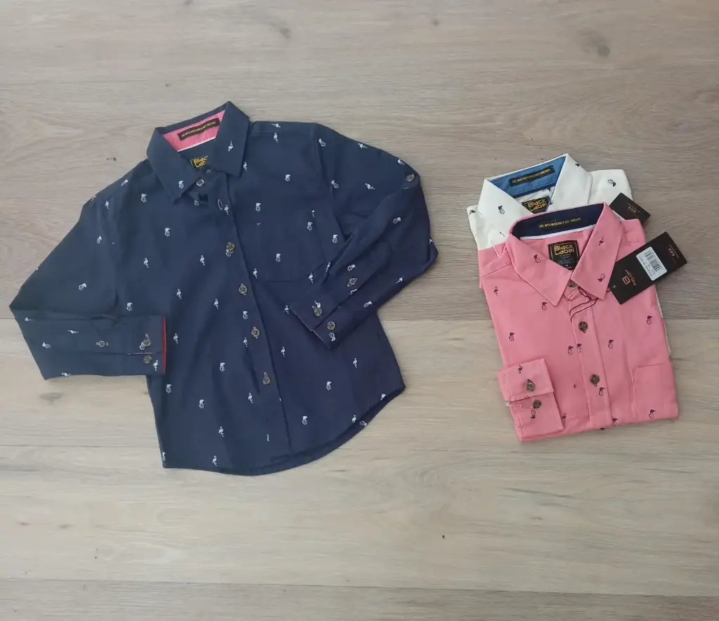 Black Label Camisa Infantil Niño