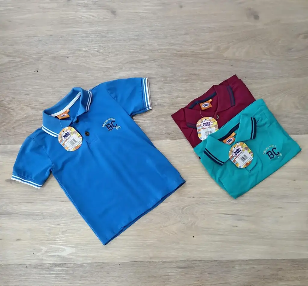 Bebe Crece Camiseta Polo Infantil Niño