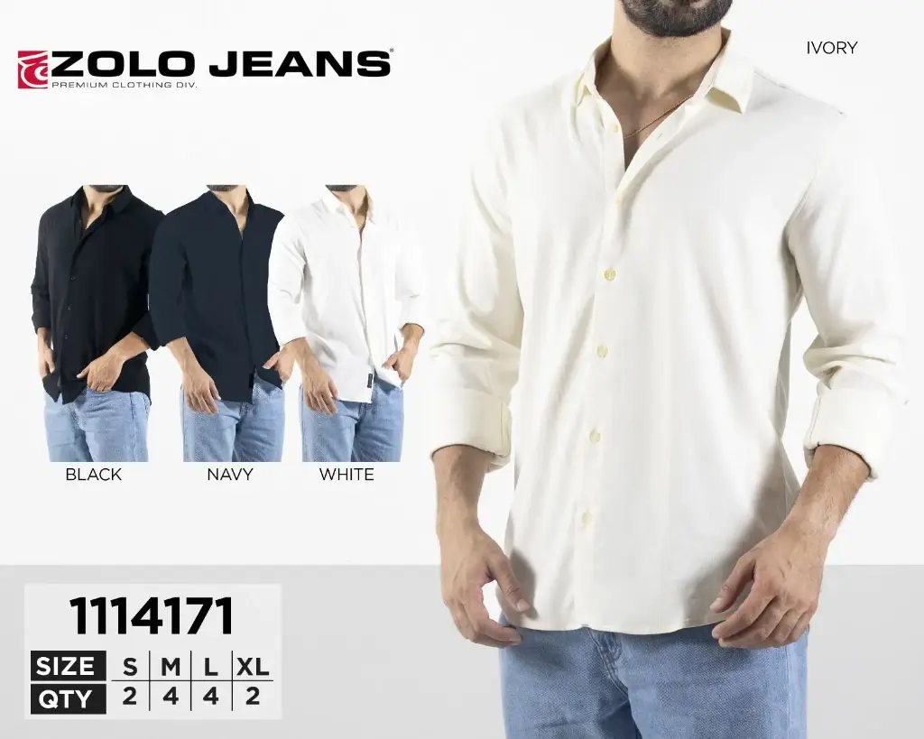 Zolo Jeans Camisa Hombre