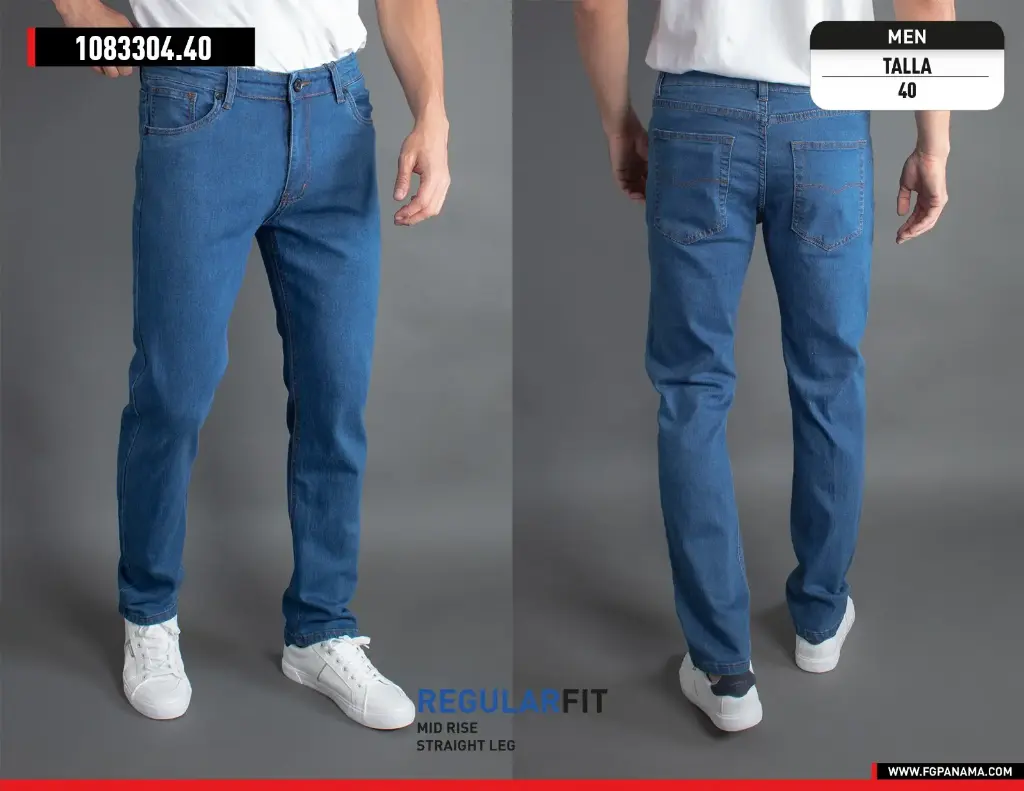 Zolo Jeans Pantalon Hombre