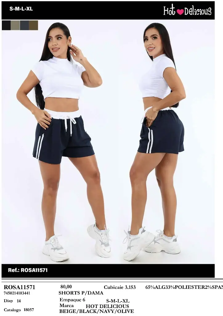 Hot Delicious Short Dama