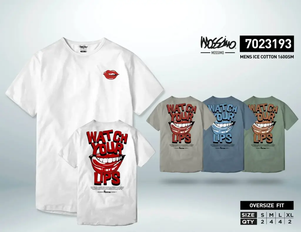 Mossimo Camiseta Oversize Hombre