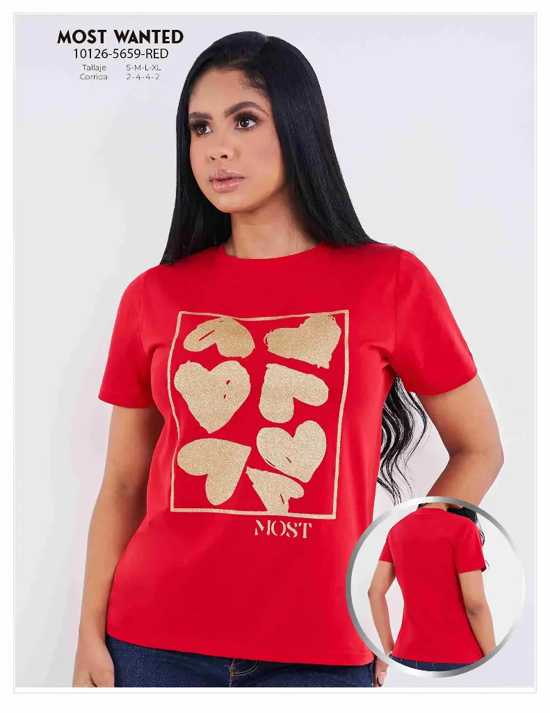 Most Wanted Camiseta Dama