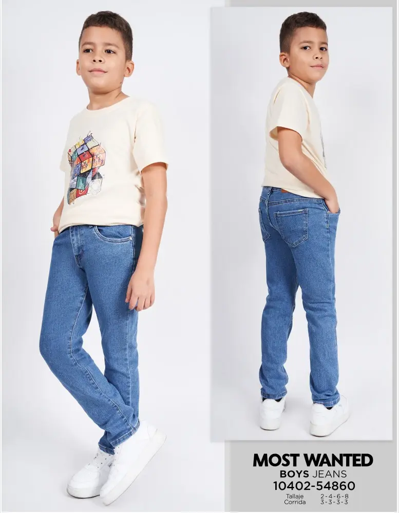 Most Wanted Pantalon Jeans Infantil Niño