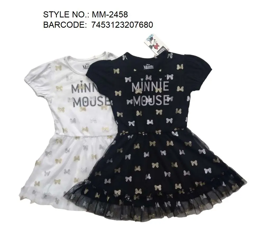 Minnie Vestido Infantil Niña	