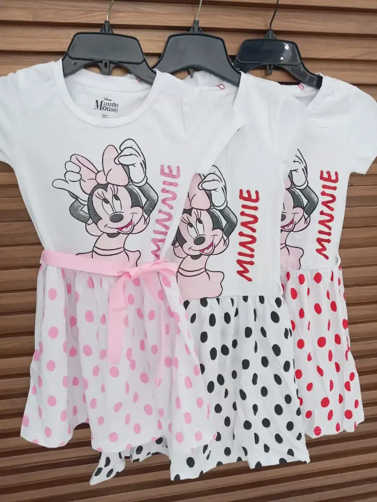 Minnie Vestido Infantil Niña	
