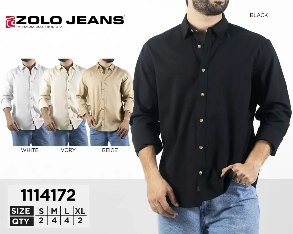 Zolo Jeans Camisa Hombre