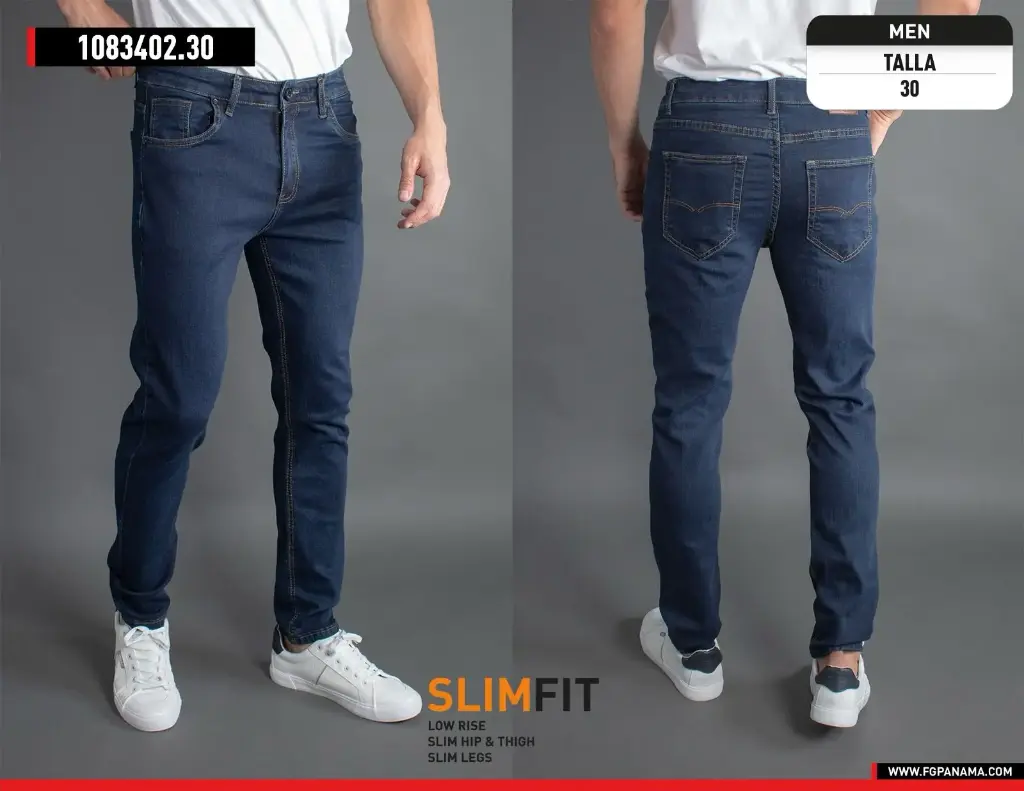 Zolo Jeans Pantalon Hombre