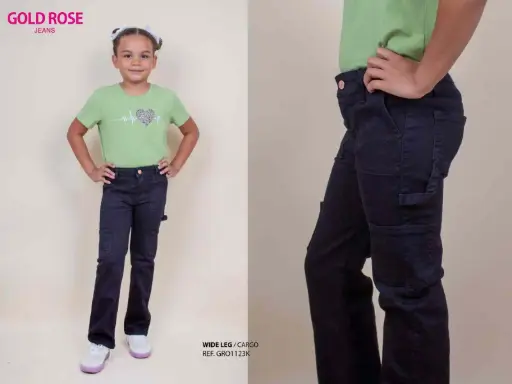 [GRO1123K] Gold Rose Pantalon Infantil Niña