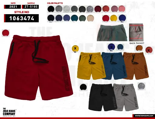 [1063474] Zolo Jeans Short Hombre