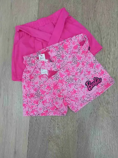 [BA-89052A] Barbie Short Infantil Niña