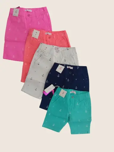 [VT-3184] Kalua Short Infantil Niña