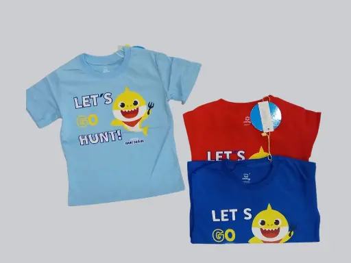 [BS-0030] Baby Shark Camiseta Infantil Niño