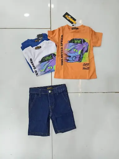 [306-5254B] Minime Conjunto Infantil Niño