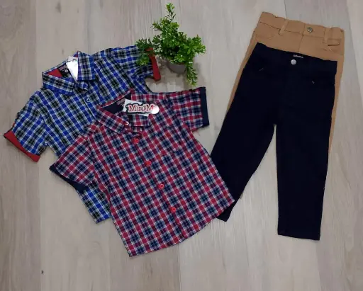 [36-13260B] Minime Conjunto Infantil Niño
