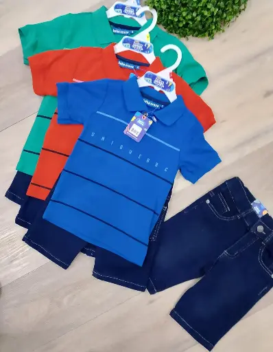 [55-11637] Bebe Crece Conjunto Infantil Niño