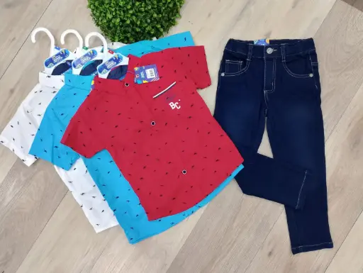 [55-11661] Bebe Crece Conjunto Infantil Niño