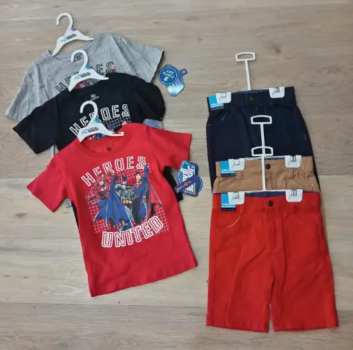 [C9-JL-1054N] Justice League Conjunto Infantil Niño