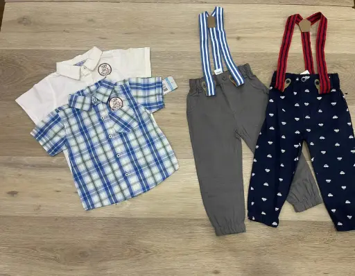[D74401TT/D74402TT] Tiny Tots Conjunto Infantil Niño