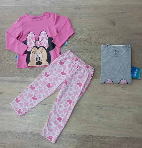 [10-10460] Minnie Mouse Conjunto Infantil Niña