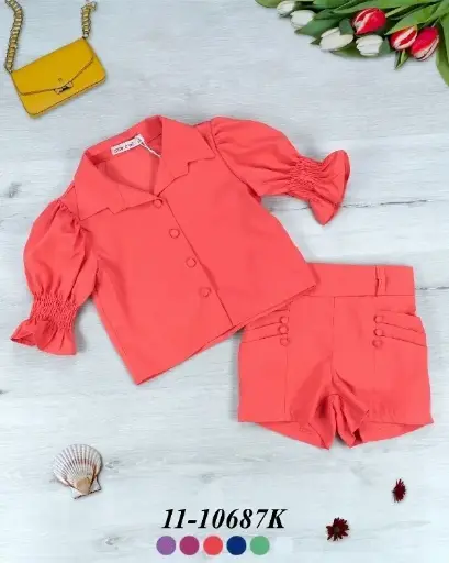 [11-10687K] Amore Mio Conjunto Infantil Niña