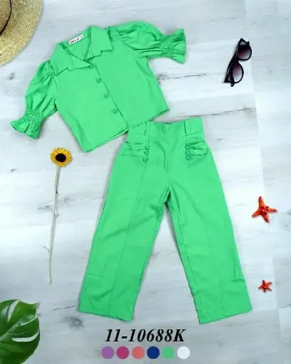 [11-10688K] Amore Mio Conjunto Infantil Niña
