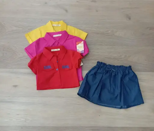 [21-554708] Bebe Crece Conjunto Infantil Niña