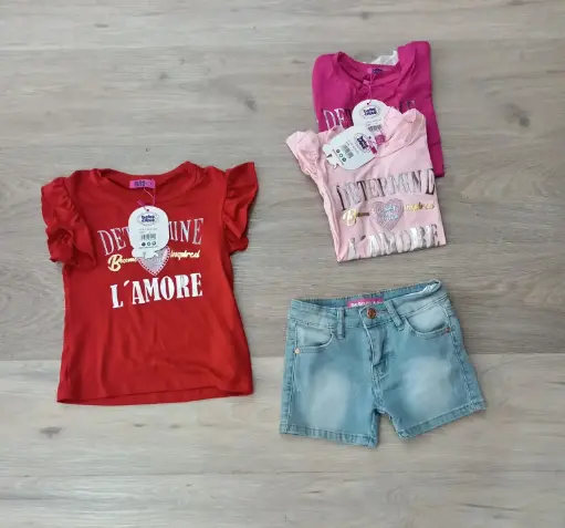 [42-501595] Bebe Crece Conjunto Infantil Niña