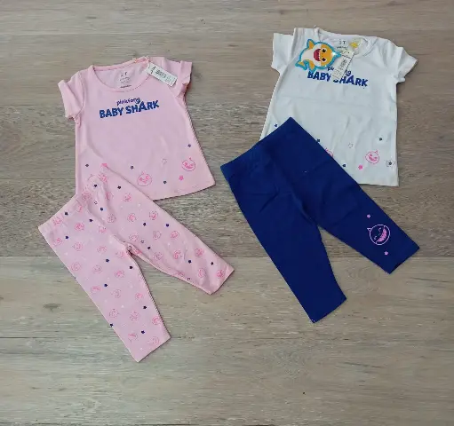 [BS-0096] Baby Shark Pijama Infantil Niña