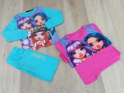 [RH-0007] Rainbow High Pijama Conjunto Infantil Niña