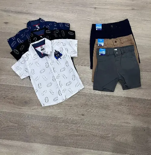 [C9-BA-1052N] Batman Conjunto Meses Niño
