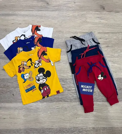 [D9-MK-1276B] Mickey Mouse Conjunto Meses Niño