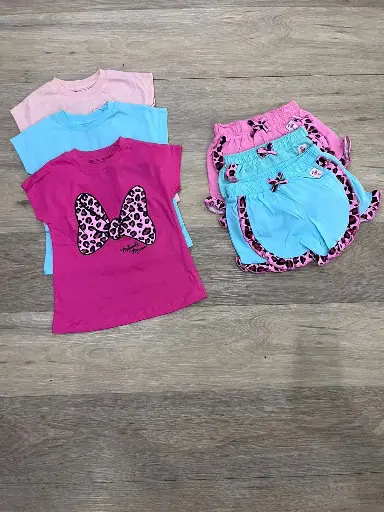 [D9-MI-1167B] Minnie Conjunto Meses Niña