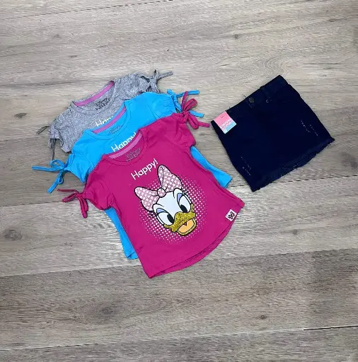 [D9-MI-1186B] Disney Baby Conjunto Meses Niña