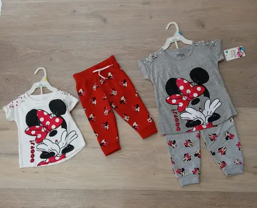 [D9-MI-994B] Disney Baby Conjunto Meses Niña
